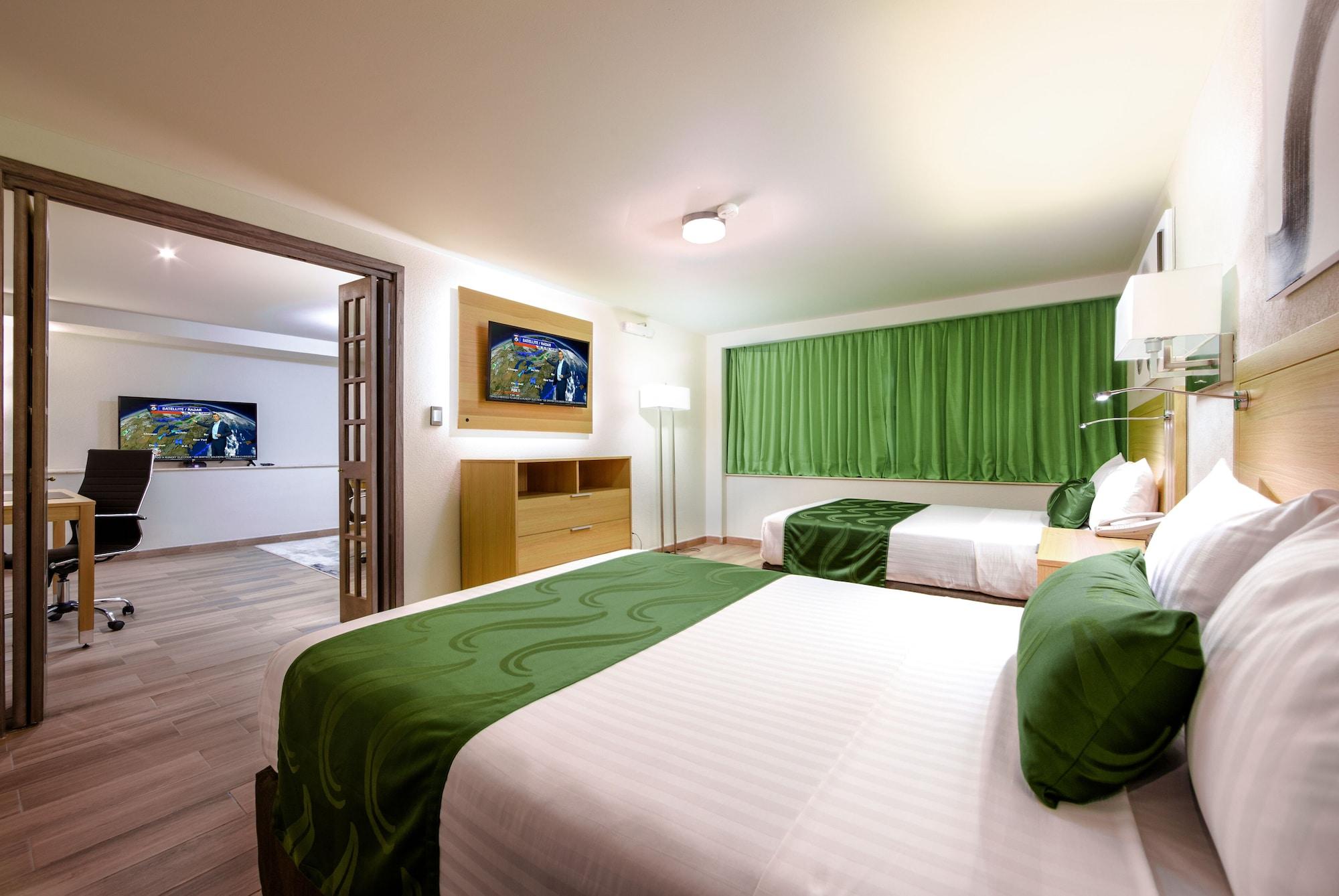 La Joya Pachuca Hotel Exterior photo A typical hotel room
