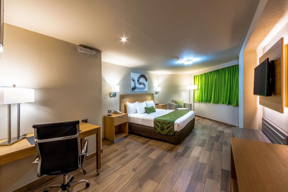 La Joya Pachuca Hotel Exterior photo A typical hotel room